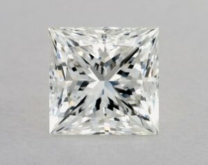 Natural 2.01 Carat H VS2 Princess Diamond