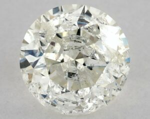 Natural 1.04 Carat L Round Diamond