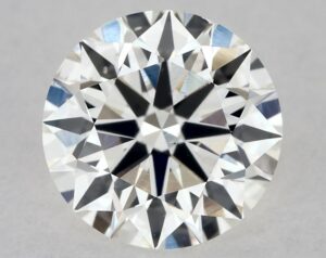 Natural 0.9 Carat F SI1 Round Diamond