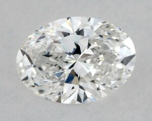 Natural 0.71 Carat E VS2 Oval Diamond