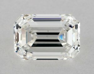 Natural 1.8 Carat F VS1 Emerald Diamond