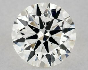 Natural 1.06 Carat G SI1 Round Diamond