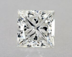 Natural 1.56 Carat H VS2 Princess Diamond