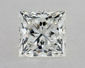 Natural 0.9 Carat G VVS1 Princess Diamond