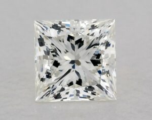 Natural 0.6 Carat E VS1 Princess Diamond