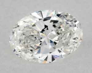 Natural 0.73 Carat F VVS2 Oval Diamond
