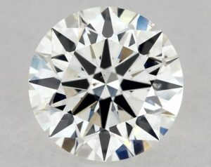Natural 1.54 Carat I SI1 Round Diamond