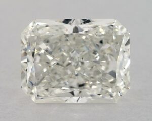 Natural 3.05 Carat J SI1 Radiant Diamond