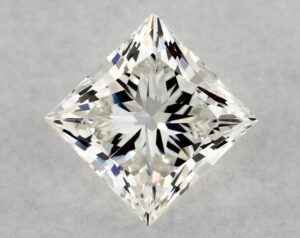 Natural 0.82 Carat J VS1 Princess Diamond