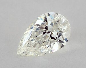 Natural 1.7 Carat I SI1 Pear Diamond