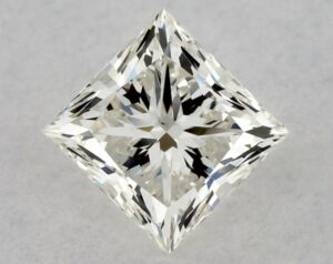 Natural 0.5 Carat K VS1 Princess Diamond