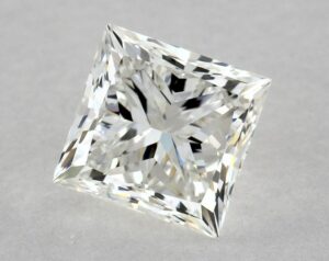 Natural 0.9 Carat I VS1 Princess Diamond