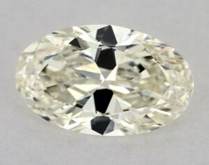 Natural 1 Carat M VS1 Oval Diamond