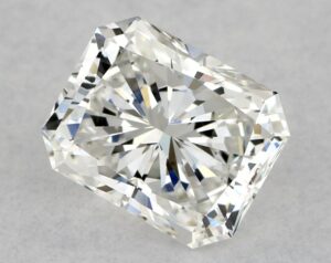 Natural 0.71 Carat G VVS2 Radiant Diamond