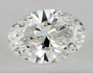 Natural 0.5 Carat G VS2 Oval Diamond