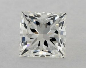 Natural 0.71 Carat G VS1 Princess Diamond