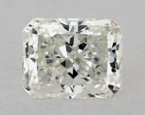 Natural 0.81 Carat I VS2 Radiant Diamond