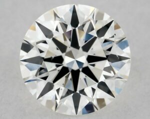 Natural 1.01 Carat G SI1 Round Diamond