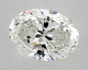 Natural 0.96 Carat G VVS1 Oval Diamond