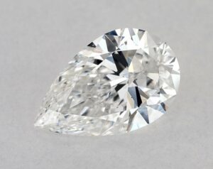 Natural 1.02 Carat D VS2 Pear Diamond