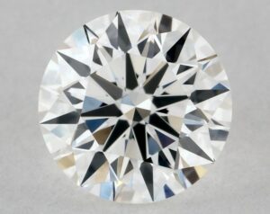 Natural 0.52 Carat F IF Round Diamond