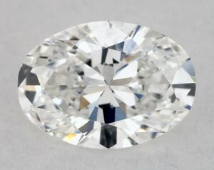 Natural 0.52 Carat G VS1 Oval Diamond