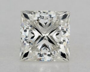 Natural 0.81 Carat I VS1 Princess Diamond