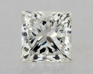 Natural 0.7 Carat J SI1 Princess Diamond