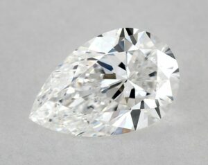 Natural 0.75 Carat E VVS1 Pear Diamond