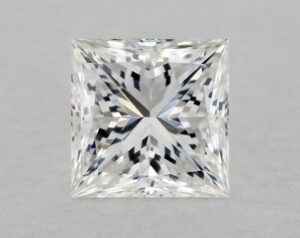 Natural 0.7 Carat G VVS1 Princess Diamond