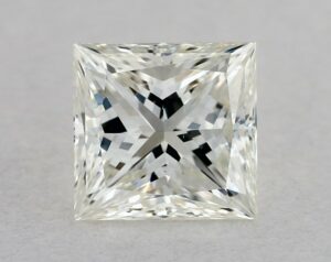Natural 0.7 Carat J VS1 Princess Diamond