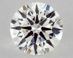 Natural 0.7 Carat H SI1 Round Diamond