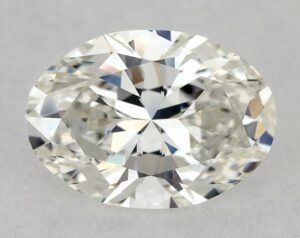 Natural 1.01 Carat I VVS2 Oval Diamond