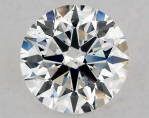 Natural 0.81 Carat H SI1 Round Diamond