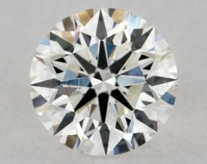 Natural 0.51 Carat H VS2 Round Diamond