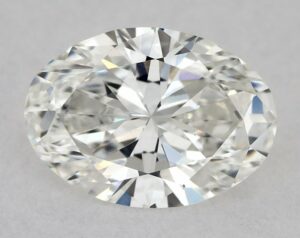 Natural 0.5 Carat G VS1 Oval Diamond