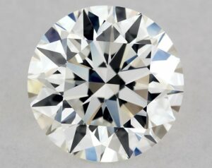 Natural 0.9 Carat H VS1 Round Diamond