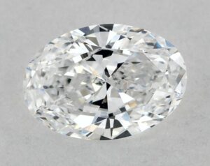 Natural 0.71 Carat D VS1 Oval Diamond