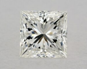 Natural 0.7 Carat I VVS1 Princess Diamond