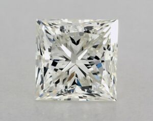 Natural 2 Carat J SI1 Princess Diamond