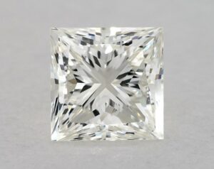 Natural 1 Carat K VS1 Princess Diamond