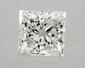 Natural 1.02 Carat J VVS2 Princess Diamond