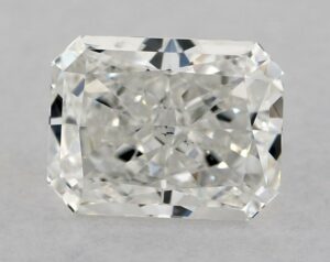 Natural 0.92 Carat F SI1 Radiant Diamond