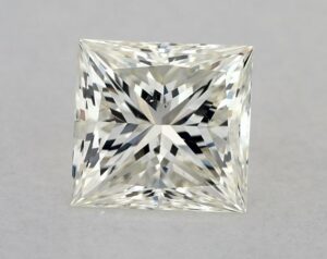 Natural 1 Carat J SI1 Princess Diamond