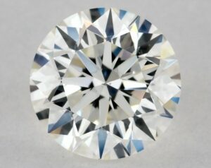 Natural 0.53 Carat I VS2 Round Diamond