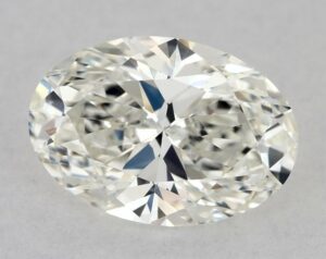 Natural 0.71 Carat I VS1 Oval Diamond