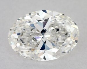 Natural 1.5 Carat F VS1 Oval Diamond