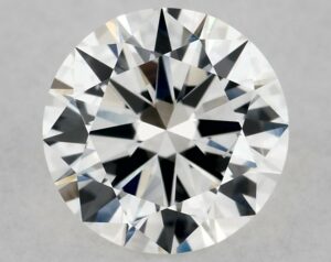 Natural 0.9 Carat F SI1 Round Diamond