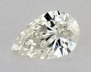 Natural 1.07 Carat J SI1 Pear Diamond