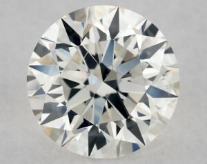 Natural 1.61 Carat H SI1 Round Diamond
